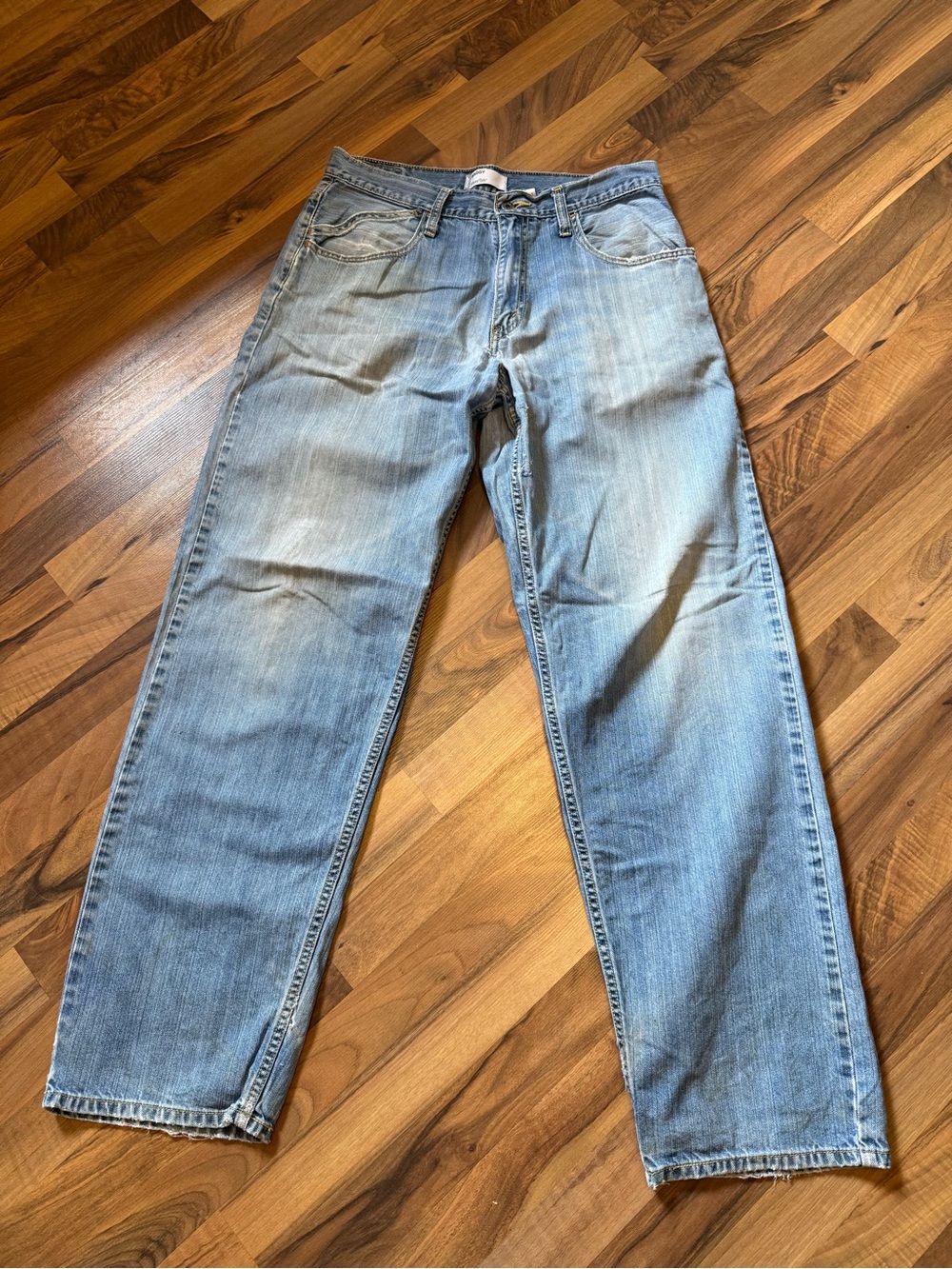 Levi’s SilverTab Baggy Jeans 34x36 Light Wash — As-Is grunge Y2K vintage